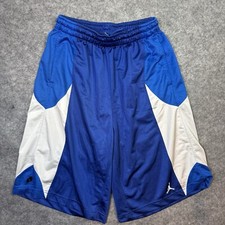 2013 Jordan Durasheen Basketball Shorts Dazzle Blue White Men’s L 404309 493