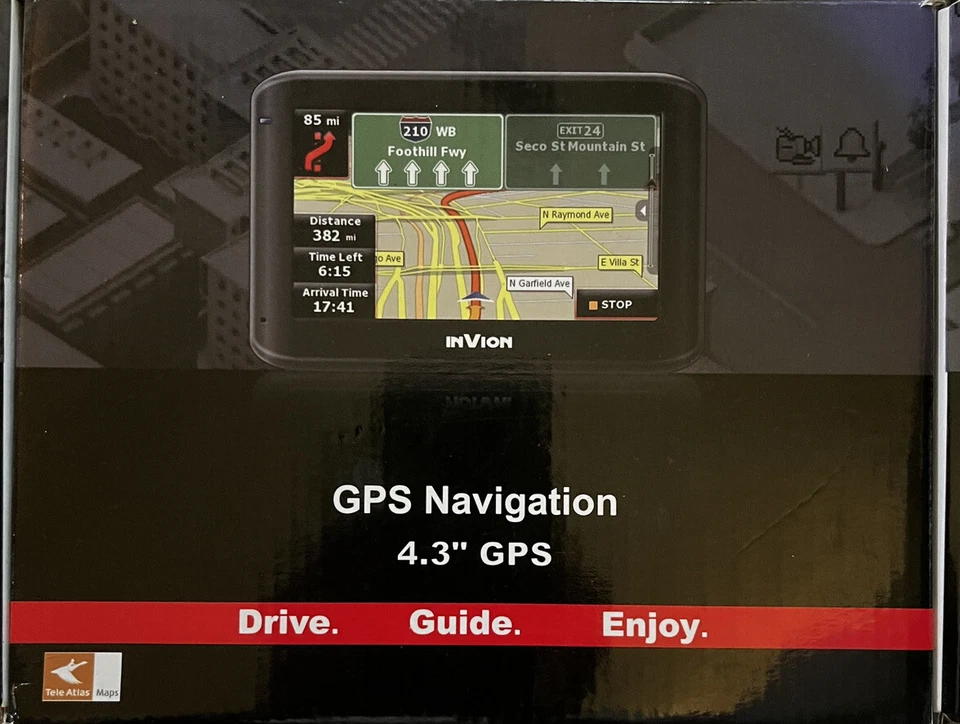 Vintage INVion GPS Navigation System: Works - Image 2 of 4