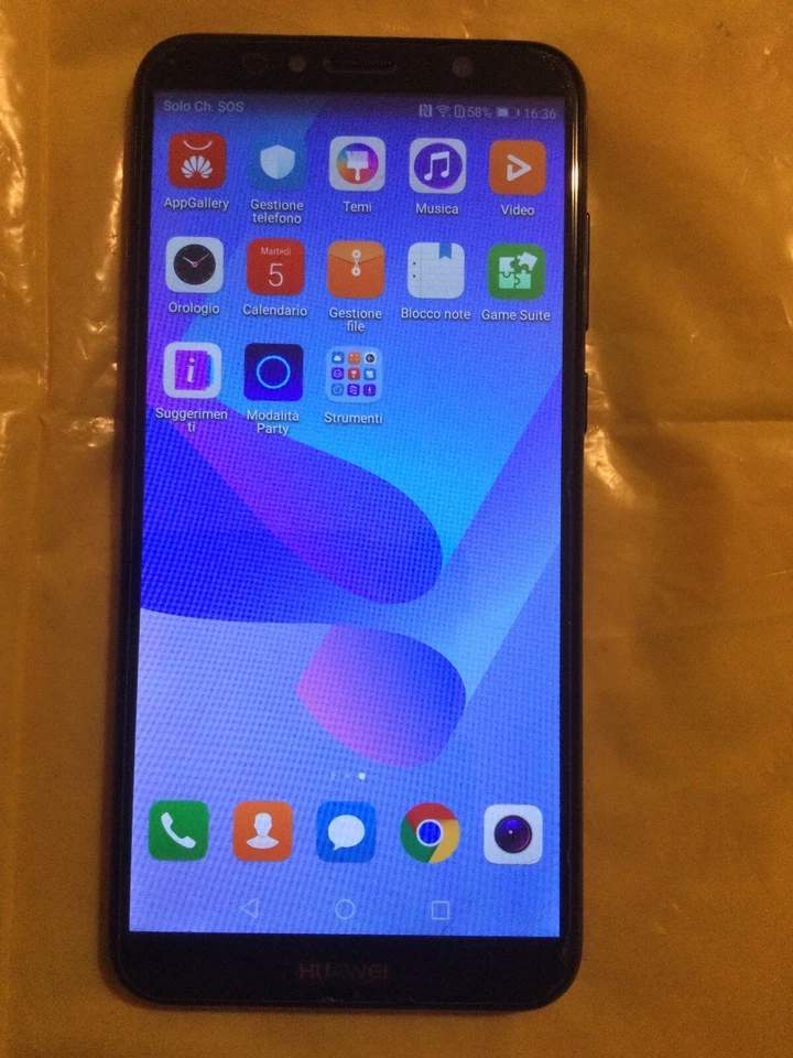 Huawei Y6 2018, 16GB Modello ATU-L11 (LEGGERE DESCRIZIONE) - Immagine 3 di 4