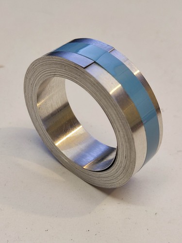 1x DYMO ALU aluminium Prägeband 12mm X 6,4m 1,2" x 21´ Schriftband Embossing - Bild 2 von 2