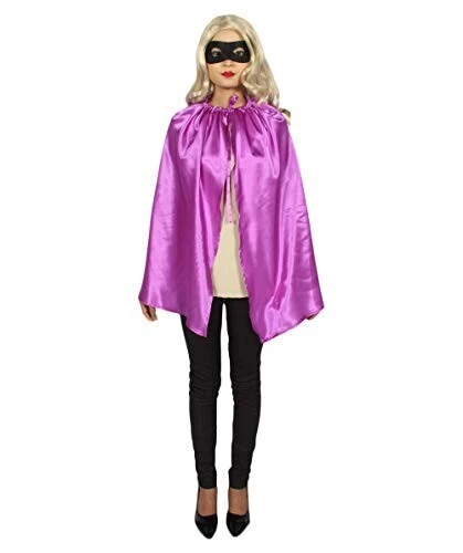 Unisex Child Superhero Party Cape with Mask Set, - Image 4 of 4