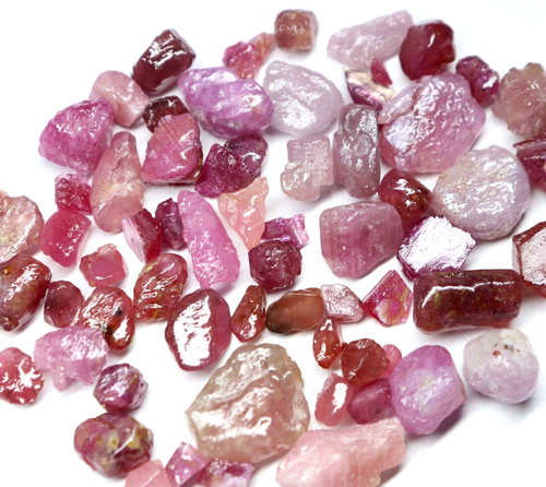 100% Natural Pink Rubellite Tourmaline Untreated Earth Mine Loose Rough 100.0 Ct - Picture 6 of 7