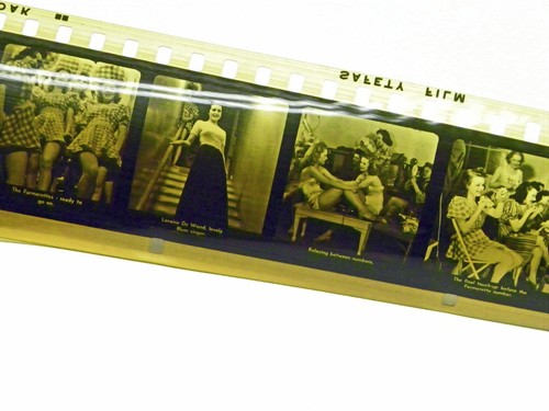 Vintage 1940 Backstage Florentine Gardens Hollywood 3D Tru-Vue Film Strip Nude - Picture 4 of 11