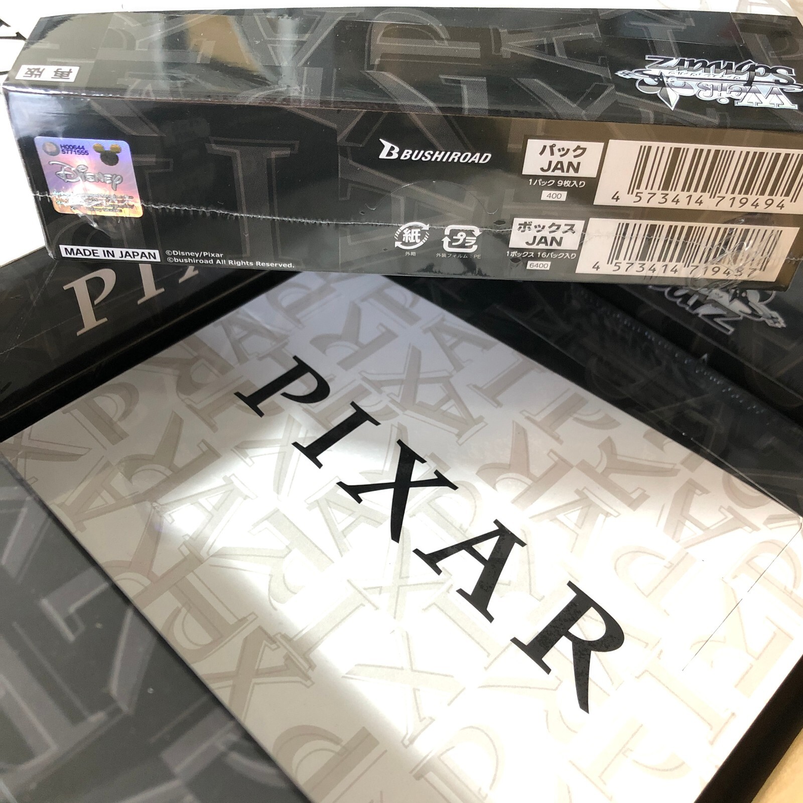 Pixar Characters Trading Card Game Weiss Schwarz Booster Box Sealed