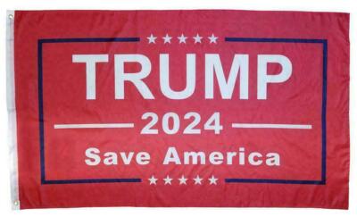 Trump Vance Make America Great Again 2024 Red 3'X5' Flag ROUGH TEX® 100D Trump Vance Make America Great Again 2024 Red 3'X5' Flag ROUGH TEX® 100D