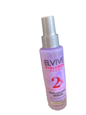 L'Oreal Elvive Hyaluron + Plump Replumping Moisture Hair Serum 4.4 oz