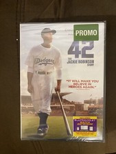 42 The Jackie Robinson Story 2013 DVD Chadwick Boseman Harrison Ford NEW SEALED