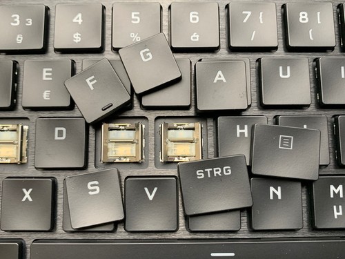 Teclado de repuesto / teclas / tapacubos Corsair K100 Air RGP0120 Keyboard Keyboard - Imagen 2 de 53
