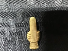 Vintage brass  Funks G Hybrid Pin Tie Tack