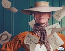 Tilda Swinton Grand Budapest Autographed Signed 8x10 Photo ACOA