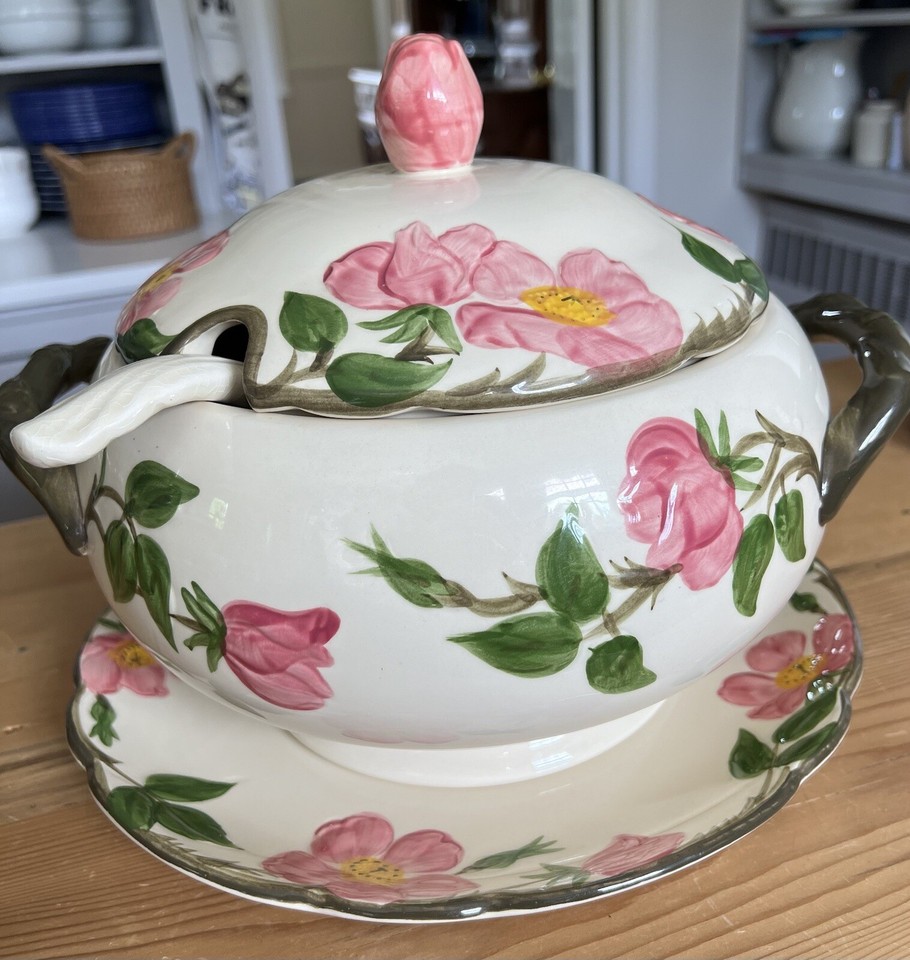 Franciscan Desert Rose 12" Chop Plate Serving Plate Torte dishwasher