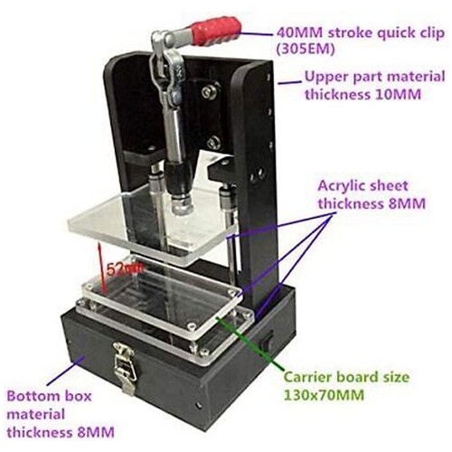 PCBA Test Rack PCB Universal Embryo Frame Rack Circuit Board Fixture Testing Jig - Picture 7 of 16