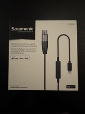 Saramonic LC-XLR XLR to iOS Lightning Interfa...