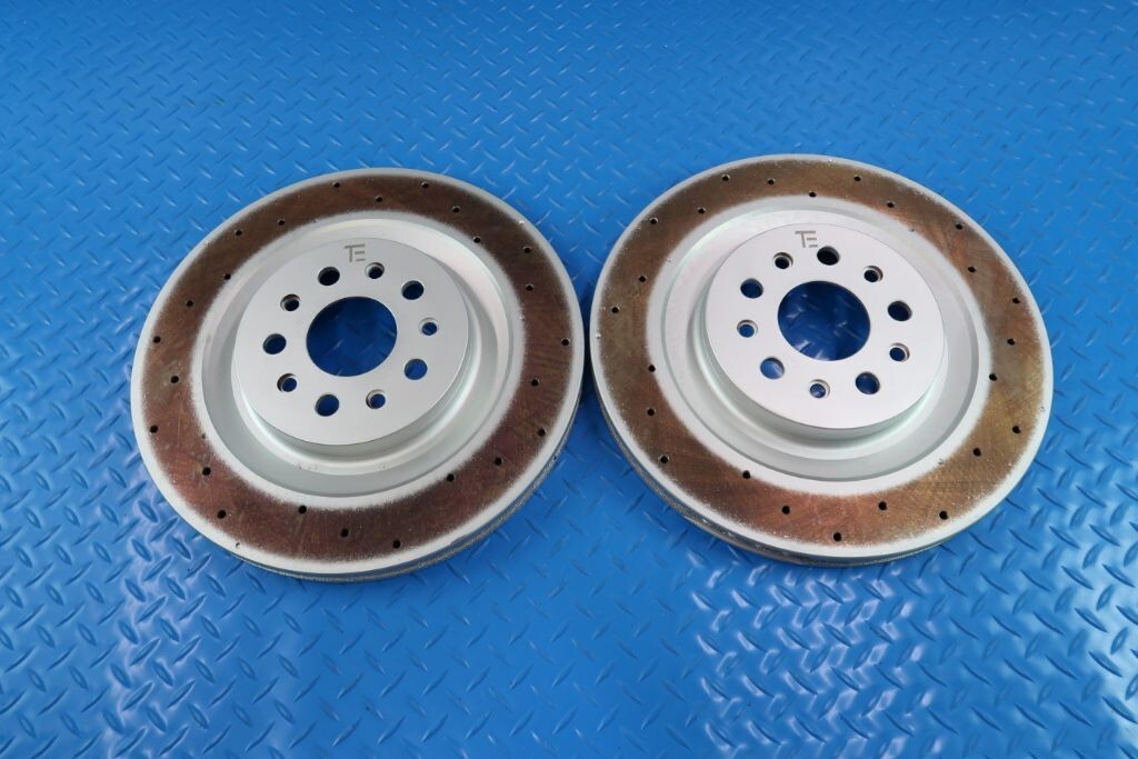 Maserati Quattroporte GTS 3.8 V8 rear brake pads & rotors TopEuro #12103