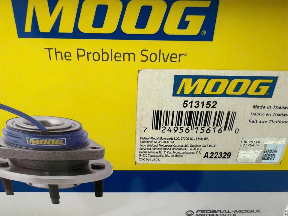 Conjunto de cojinete de rueda y buje MOOG 513152 para Mazda Miata 90-05 Foto 2 de 2