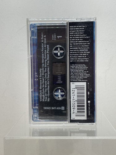 Menace II Society Original Soundtrack Cassette Tape 1993 Rap Hip Hop - Picture 4 of 8