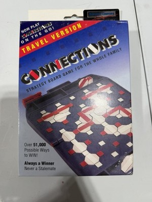 Connections Travel Game NEW Open Box Complete Strunk