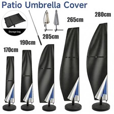Outdoor Parasol Protective Cover Waterproof for 2M-4M Cantilever Banana Umbrella