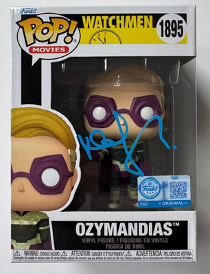 Signiert MATTHEW GOODE Ozymandias Watchmen Funko 1895 - EXACT PROOF/COA -