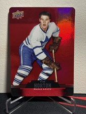 2020-21 Upper Deck TIM HORTONS Hockey TIM HORTON #DC-1 RED DIE-CUT