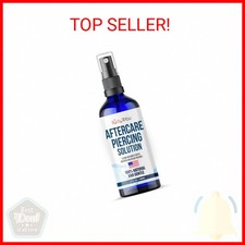 BodyJ4You Piercing Aftercare Spray - Saline Solution Natural Keloid Bump Removal