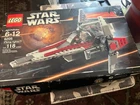 2006  LEGO Star Wars V-wing Fighter (Set 6205) new, box has minor shelf wear