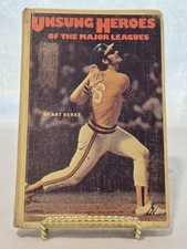 Unsung Heroes of the Major Leagues Art Berke 1976 Hardcover Joe Rudi Munson