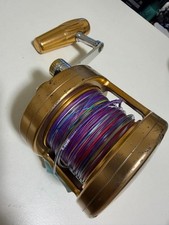 TICA TEAM ST 16 Aluminum Fishing Reel Gold Boat Saltwater 300m PE Line