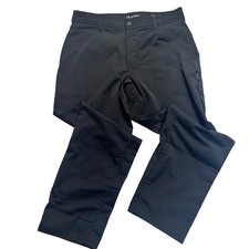 Hurley Mens Hybrid Performance Pants Black Size 36 Straight Leg Outdoor Utility