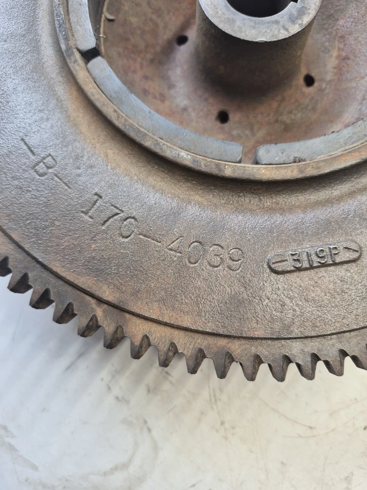 JOHN DEERE 318 420 ONAN P218 P220 ENGINE FLYWHEEL F910 P218G P220G Ring Gear - Image 3 of 3