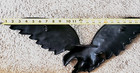 Vintage Cast Aluminum Patriotic Outdoor Decor American Eagle 25.5” Wingspan BIG — photo 10