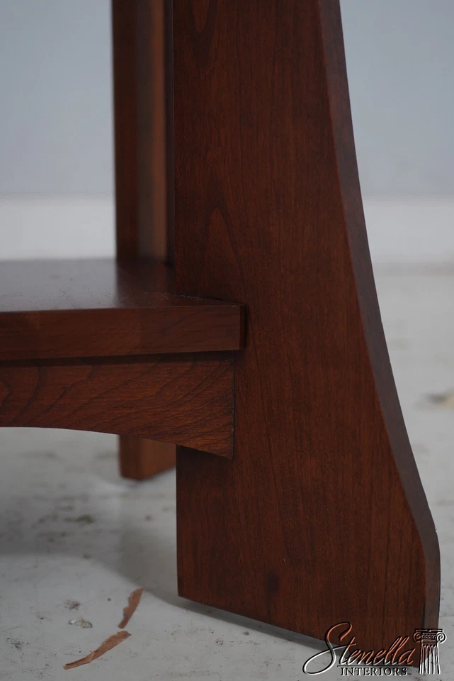 69141: Soporte superior de azulejos de cerezo artesanales ETHAN ALLEN Foto 4 de 4