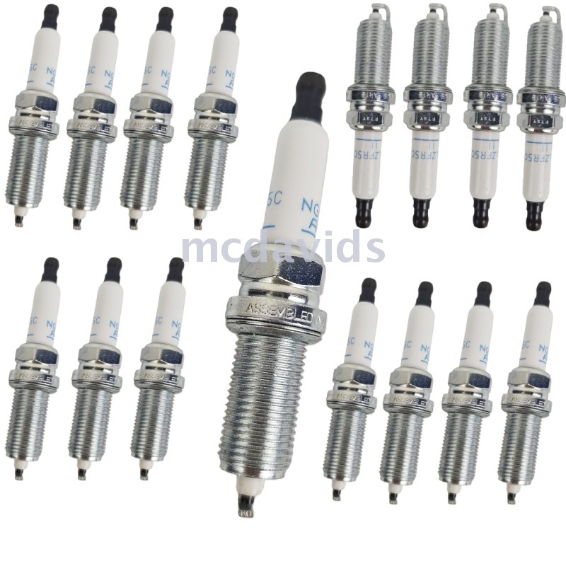 OEM 16pcs Brand New Spark Plugs Set SPLZFR5C11 For 2011-2023 Dodge RAM Jeep 5.7L