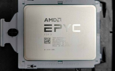 AMD EPYC 73F3 CPU Processor 100-000000321 3.50GHz 16Core 32-T 256MB 340W SP3