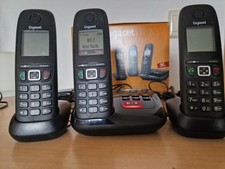 Gigaset AS 405A ,Duo ,Schnurloses Telefonset - Schwarz