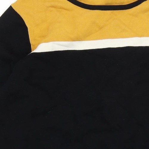 Roman Women's Black Colourblock Shift Dress Size 20 - Picture 6 of 12