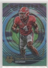 2022-23 Bowman Inception University Aqua Foil V2 99/199 Nolan Smith #9 1n93