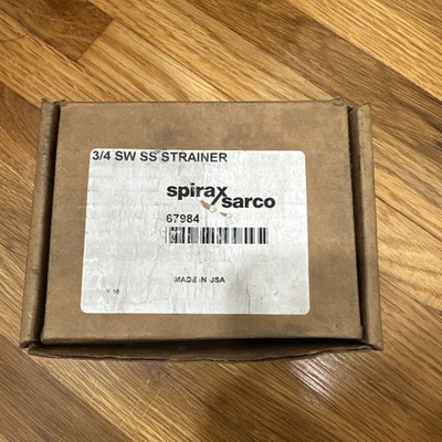 Spirax Sarco 3/4  SW SS Strainer 67984