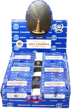 Satya Sai Baba Nag Champa Incense Dhoop Cones, 144 Cones 