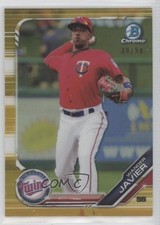 2019 Bowman Chrome Prospects Gold Refractor /50 Wander Javier #BCP-206 1z4