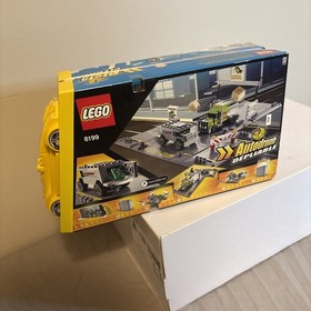 LEGO Racers 8199 Security Smash NEW Open Box Semi Truck Armored Car FoldingRoad 