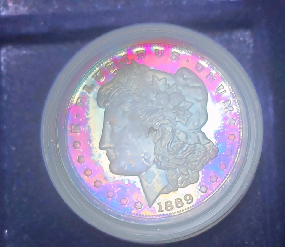 1889-CC Morgan Dollar, Proof Coin, National Collector's Mint - Image 4 of 4