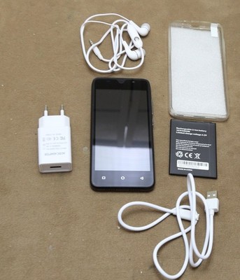 WRTogo Rino10 Smartphone 5,0 Zoll 16 GB ROM (erweiterbar auf 128GB) schwarz