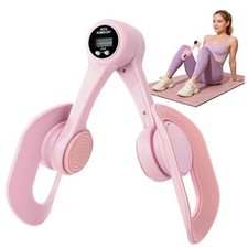 Thigh Trainer Master, Pelvic Floor Strengthening Device with Display Pink