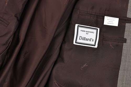 Vintage Yves Saint Laurent Suit Tan Wool Suit 45R Pleated Pants 36x30 Italy - Picture 6 of 18
