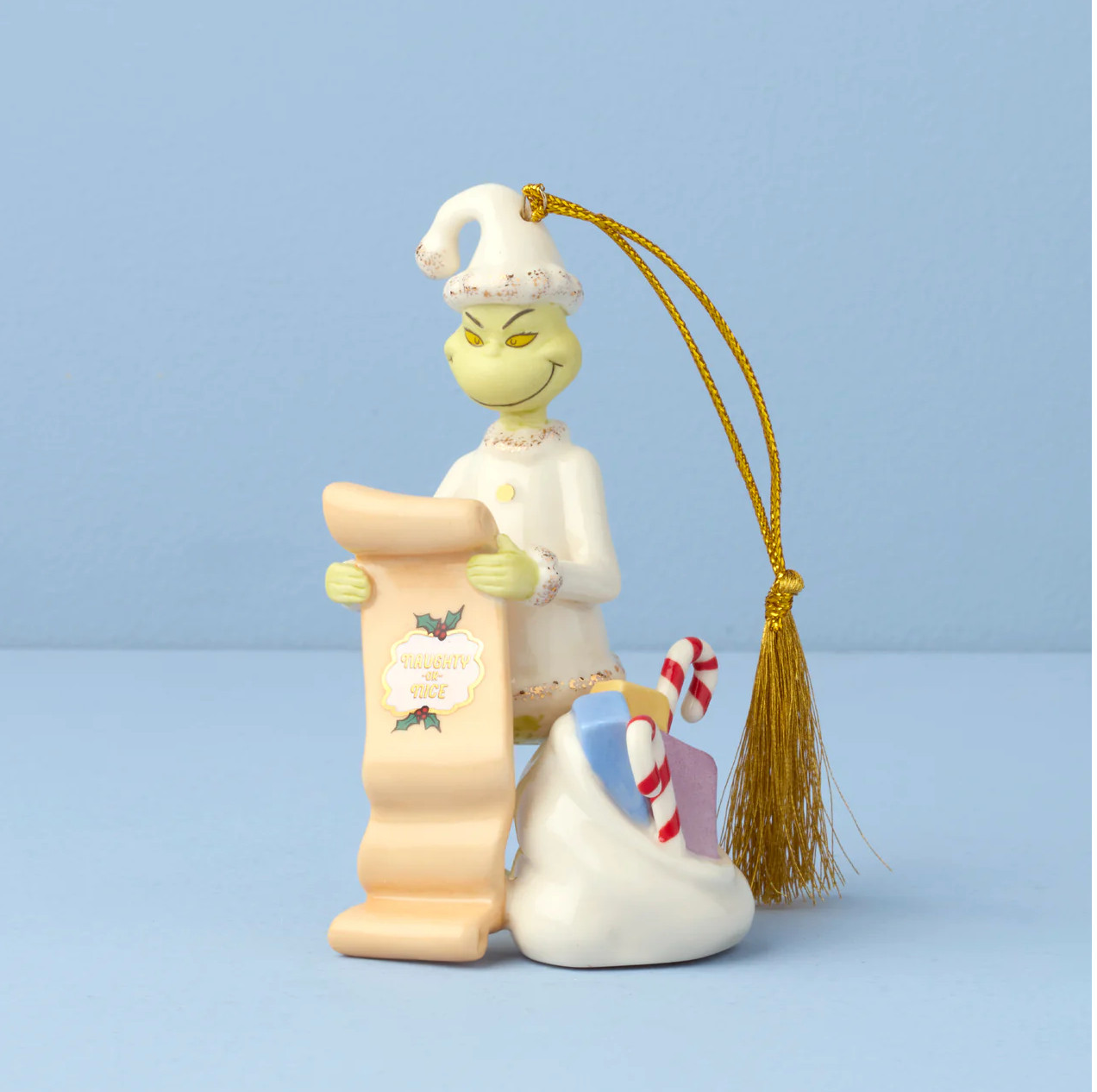 Lenox Annual Grinch List Christmas Ornament New 2025 896910