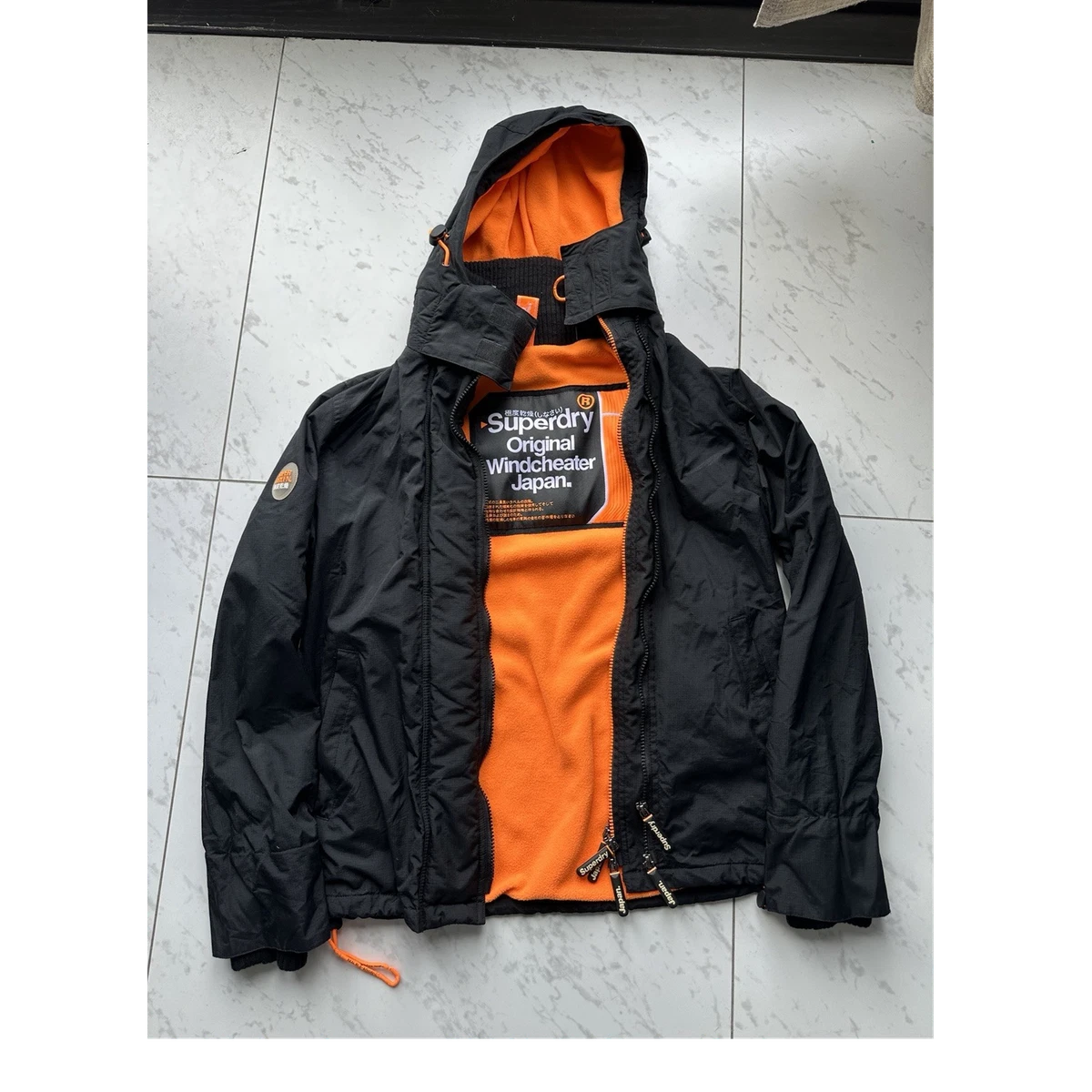 Superdry Black Windbreaker Coats & Jackets for Men for Sale - Shop 