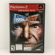 WWE SmackDown vs. Raw (Sony PlayStation 2, 2004) PS2 No Manual Disc And Case