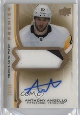 2020-21 Premier Acetate Rookie Gold 10/65 Anthony Angello #AR-AN Patch Auto 14hk