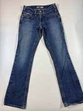 Ariat FR Mid Rise Boot Jeans Womens 26R Flame Resistant Stretch Denim